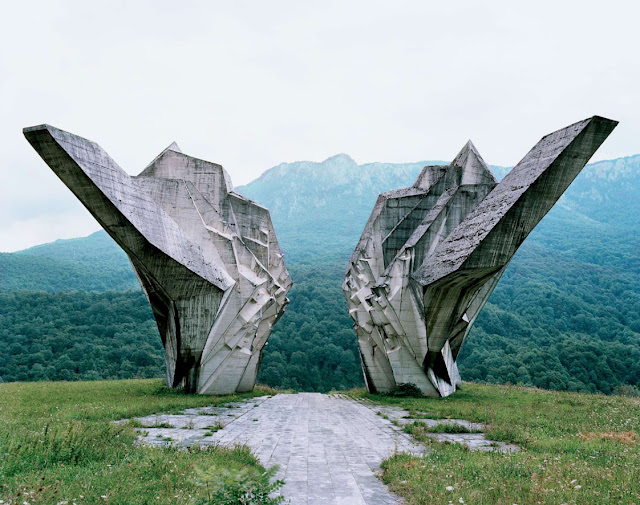Yugoslavian Monument at Tjentište
